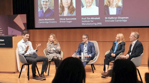 Jason on a panel with British Sugar, the Institute for Manufacturing and Innovate Cambridge